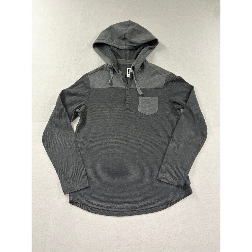 Howe Creative Workforce Lightweight Hoodie Sweatshirt Gray Mens Medium